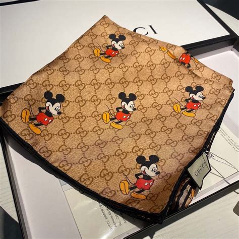 disney gucci scarf|vintage Gucci silk scarf.